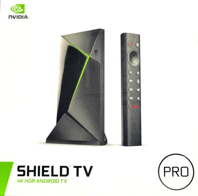 NVIDIA SHIELD Android TV Pro 4K HDR Tegra X1+ Google Assistant,Dolby Atmos P2897 - Image 1 of 4
