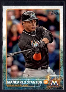 2015 Topps Giancarlo Stanton Miami Marlins #150 - Foto 1 di 2