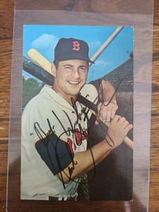 Carl Yastrzemski 1969 Lusterchrome Postkarte AUTO AUTOGRAMM SIGNED PSA/DNA HOF - Bild 1 von 2