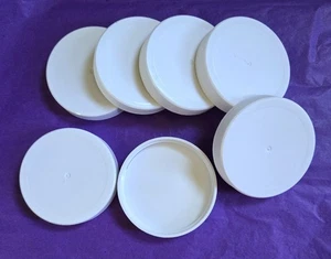 White Polypropylene Caps 58⁄400 Screw Closure Size 58-400 - Picture 1 of 3
