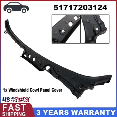 Windshield Cowl Panel Cover For 2011-2016 BMW 5series 528i 535i 550i 51717203124 — 第 1/4 张图片