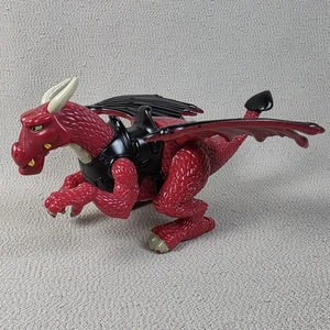 Drago Rosso Fisher Price Imaginext Fortezza di Dragomont 200 - Foto 1 di 3