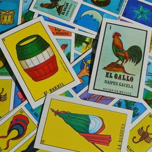 Loteria Mexicana Family Set of 20 Boards and Cards Size Name:20 Players - Picture 1 of 12