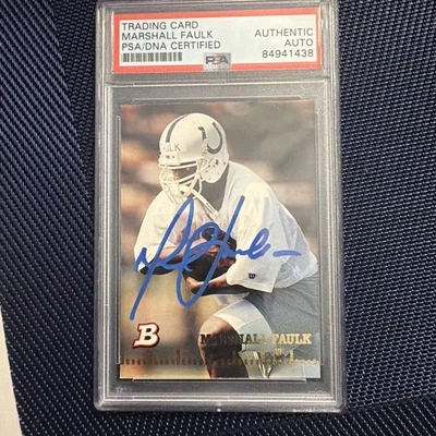 Bowman Marshall Faulk 1994 radiocontrol PSA automático patio Foto 1 de 2