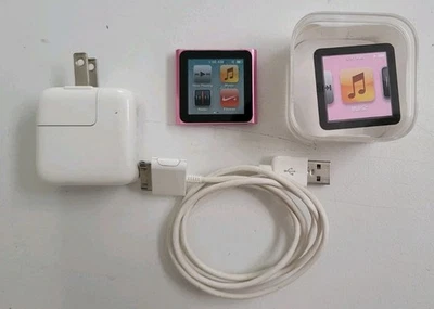 Apple iPod nano 8 GB 6ª Generación - Rosa - Leer Descripción Foto 1 de 4