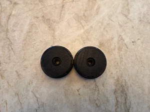 Upgrade caster wheels for Razor Crazy cart Max fit non-shattering Pair  BLACK - Picture 1 of 4