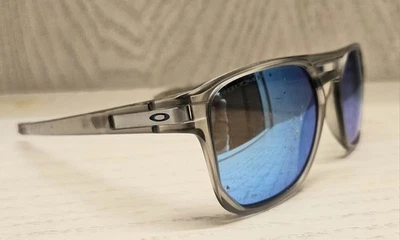 Oakley Latch Beta Sunglasses 009436-0654 54=18 140 Clear Gray / Blue Prizm P... - Image 1 of 4
