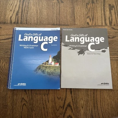 Abeka God's Gift of Language C Answer Key & Teacher Quiz/Test Key 3rd Ed - Image 1 of 4