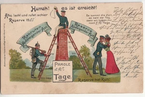 AK Bruno Bürger Leipzig Reserve hat RUH ! Hurrah es ist erreicht ! - Bild 1 von 2