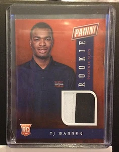 T J WARREN #BK12 Suns RC NBA - 2013/14 2014 National Panini Rookie Jersey Shirt - Picture 1 of 1