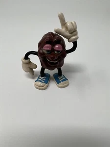 Vintage California Rasin Rubber Figure Pointing 1997 90s Toy - Bild 1 von 3