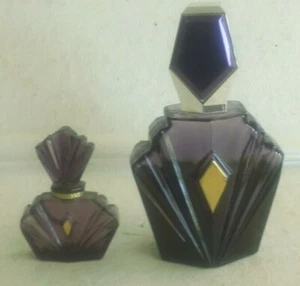 Botellas de perfume vintage Elizabeth Taylor Passion - vacías mini-grandes 2/3 completas - Imagen 1 de 5