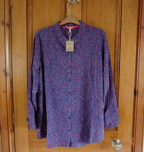 Joules Elvina Longline Shirt/Blouse - Dotty Heart - Size 20 - RRP £59.95 - Picture 1 of 10
