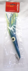 Boone H.B. Special Rigged Dolphin Lure 8" Blue Yellow New Z58 - Picture 1 of 5