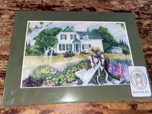 Anne Of Green Gables Print- Anne On The Quilt-New - Picture 1 of 4