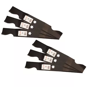Rotary® 11507 6 Mower Blades for Cub Cadet® 74204053 94204053 50" Deck - Picture 1 of 6