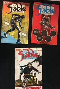Jon Sable, lote independiente de 7 cómics circa 1984-1985 - Imagen 1 de 9