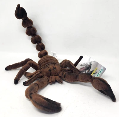 Fiesta Toys Scorpion Plush Brown 16" Bendable Stuffed Animal New w/tags 2001 - Image 1 of 4