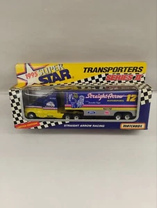 Matchbox Derrike Cope Straight Arrow Racing Transporter 1995 Super Star #12 - Bild 1 von 6