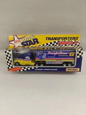 Matchbox Derrike Cope Straight Arrow Racing Transporter 1995 Super Star #12 - Image 1 of 4