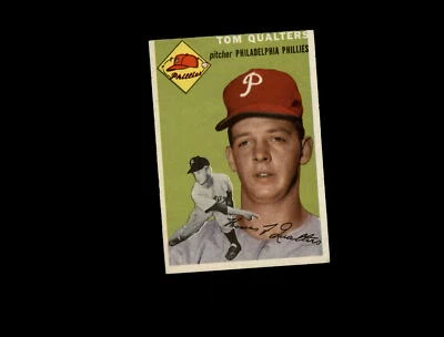 1954 Topps 174 Tom Qualters RC EX #D998927 - Image 1 of 2