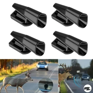 4pcs Deer Car Safety Accessory Whistles Wildlife Warning Animal Sonic Alert - Picture 1 of 5