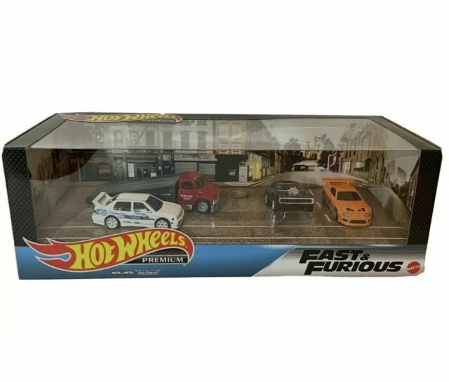 Hot Wheels Fast and Furious Real Riders 4 Model Set (GMH41) - Image 1 of 1