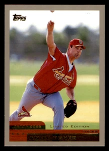 2000 Topps Andy Benes Limited PR4000 #428 St. Louis Cardinals - Picture 1 of 2