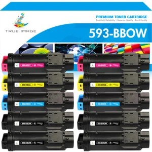 10 Pack 593-BBOW Toner Cartridge For Dell H625cdw H825cdw S2825cdn H825 Printer - Picture 1 of 10