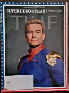 HOMELANDER time SUPERHERO OF THE YEAR Antony Starr THE BOYS vought TRUMP biden - Picture 1 of 5