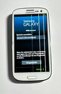Samsung Galaxy S3 GT-I9300 Weiß Rückgaberecht Händler Rechnung B Ware Lesen - Bild 1 von 2