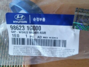 GENUINE BRAND NEW HYUNDAI ACCENT 2006-2009 CAP-WINDSHIELD WASHER RESERVOIR - Picture 1 of 2