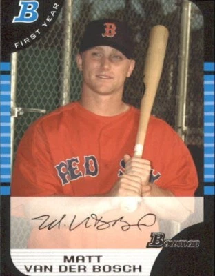 2005 Bowman Baseball Card #218 Matt Van Der Bosch FY RC - Image 1 of 2