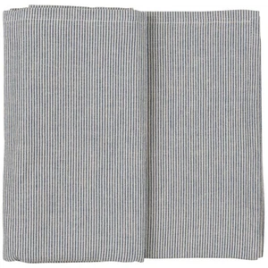 Tischdecke Charlie quadratisch mit dünnen dunkelblauen Streifen von Ib Laursen - Bild 1 von 3