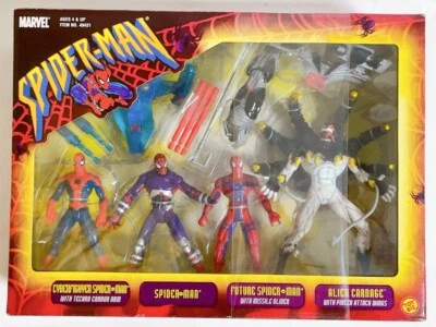 Figura de acción de colección Spider-Man Toy Biz 2001 Spider-Man y Alien Carnage Foto 1 de 4