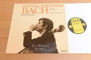 Hans-Eberhard Dentler J. S. Bach Suiten Fur Violoncello Solo LP Calig 30485 - Picture 1 of 6