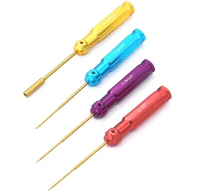 Allen Hex Wrench 0.05, 1.3, 1.5mm & 4mm Nut Driver Tool Set for SCX24 - Picture 1 of 1