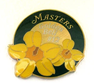 2021 Augusta MASTERS GOLDEN BELL, HOLE #12, GREEN, BALL MARKER - Bild 1 von 1