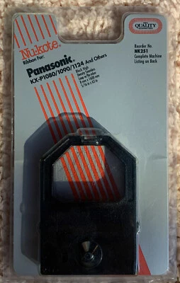 Nu-kote Panasonic Ribbon NK251 KX-P1080/1090/1124 - Image 1 of 2