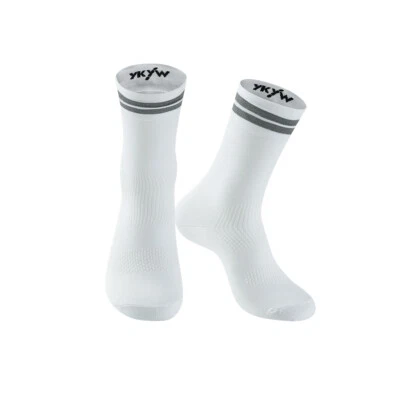 Cycling Socks Reflective  Sports Outdoor Breathable Socks Moisture Wicking - Image 1 of 4