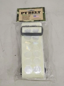 PT BELT CYALUME TECHNOLOGIES Reflective Belt White Polymer 9-3012509 54" - Picture 1 of 3