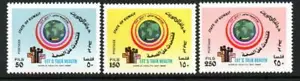 KUWAIT MNH 1989 SG1189-91 World Health Day - Picture 1 of 1