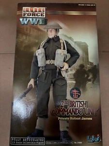 1/6 Scale BBI WWII 2nd British Commando Robert James (NIB) FREE SHIPPING - Picture 1 of 4