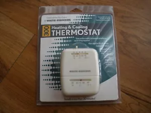 WHITE RODGERS 300 HEATING & COOLING THERMOSTAT, New - Picture 1 of 2