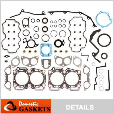 Juego completo de juntas de grafito SOHC para Subaru Legacy Impreza 2,2 L 90-98 EJ22E Foto 1 de 4