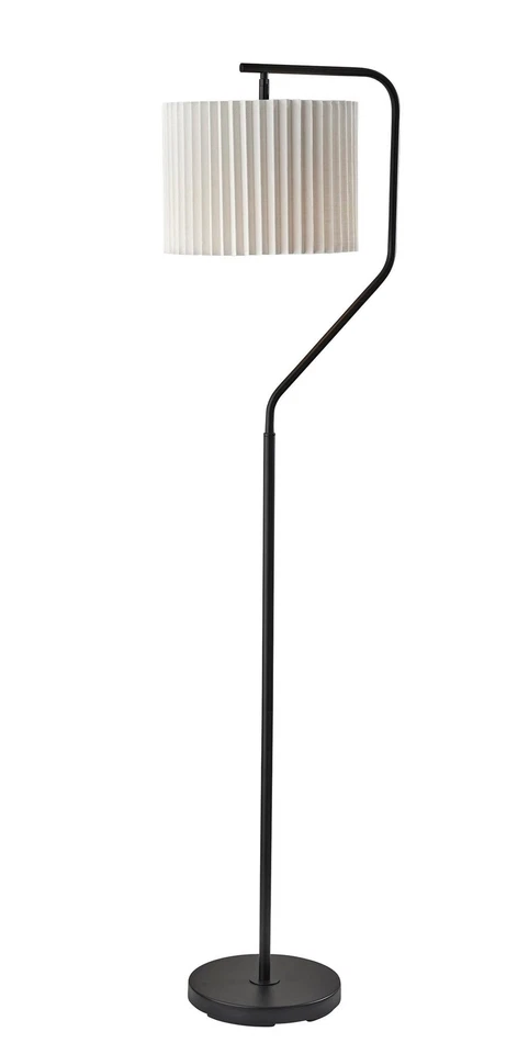 Adesso SL9502-01 Evan Floor Lamp Black