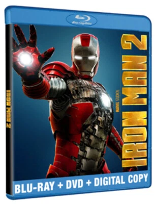 Iron Man 2 Blu-ray (2010) Robert Downey Jr., Favreau (DIR) cert 12 3 discs - Image 1 of 2