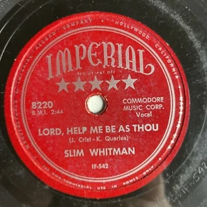 10" 78 RPM-Slim Whitman-Stairway to Heaven/Lord Help Me Be As Thou/Imperial 8220 - Picture 1 of 4