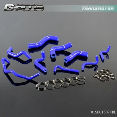 Mangueira de radiador de silicone compatível com 89-1993 Mazda Roadstar Miata MX-5 NA6CE B6ZE azul - Imagem 1 de 4