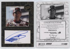 2010 Press Pass Press Pass Signings Gold /35 Greg Biffle Auto